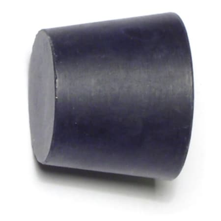 Midwest Fastener 1.2" x 1" #6 Black Rubber Stoppers 4PK 65872